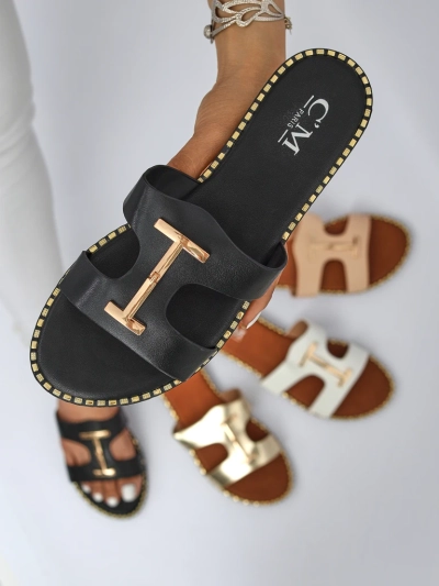 Royalfashion Damen-Sandalen flach Maya Louise