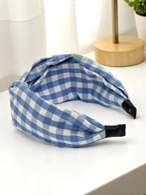 Royalfashion Клітчаста обручка для волосся Claras