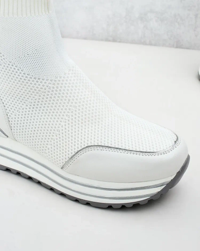 Royalfashion Damen Sportliche High Sneakers Wisoi