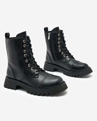 Royalfashion Damen Basurber Baggerstiefel