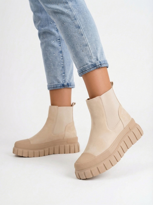 Жіночі чоботи на щиколотці Royalfashion Mietoo