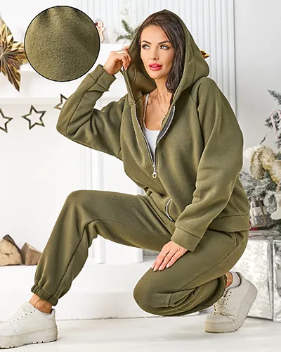 Royalfashion Damen Baumwolltrainingsanzug Set