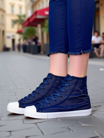 Royalfashion Hohe Damensneaker Hirria