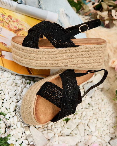 Royalfashion Damen Eloviale Stiefelsandalen