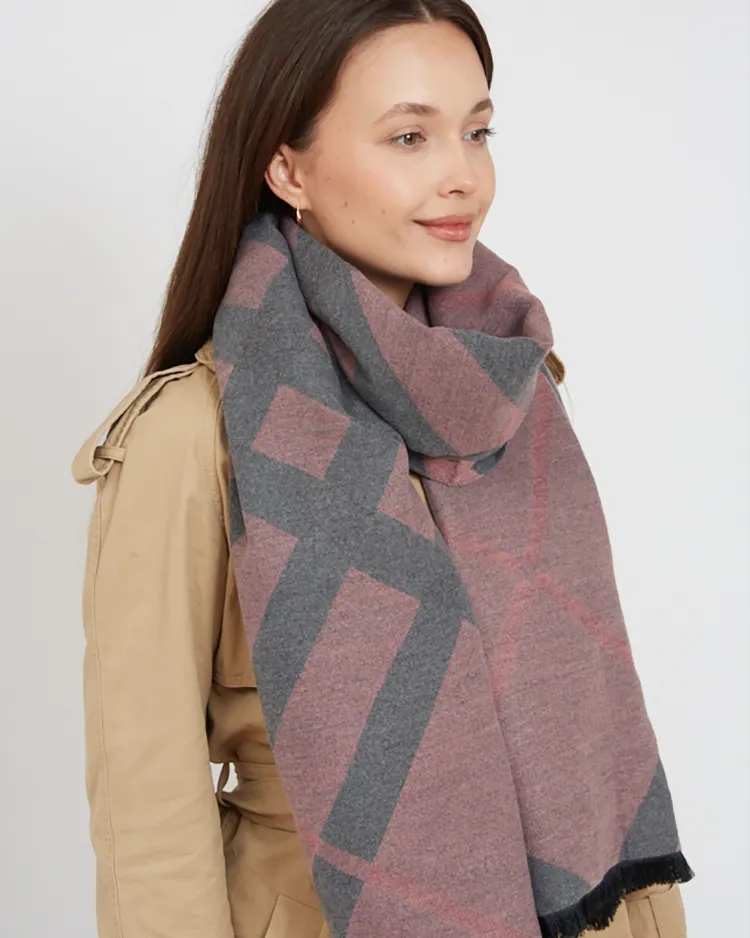 Royalfashion Leichter Damenschal mit Druck