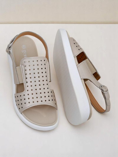 Royalfashion Damen Sandalen mit dicker Sohle BreezyStep