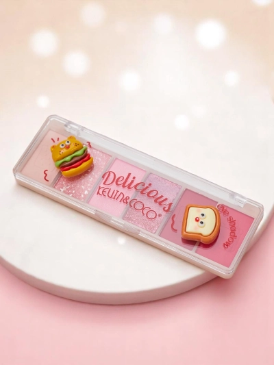 Kevin&Coco Palette 6 Lidschatten mit Glitter Delicious