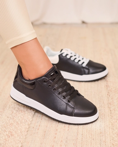 Royalfashion Schwarz Damen Sportschuhe Classic Vibes