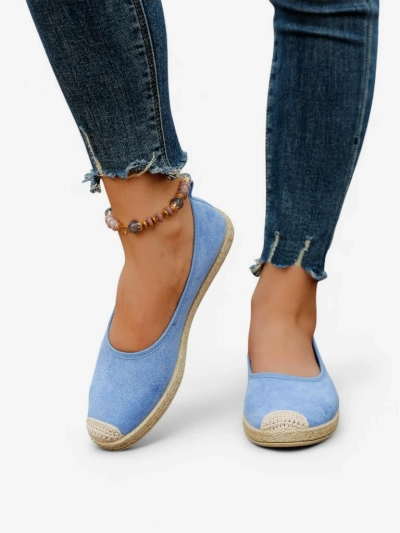 Royalfashion Damen Eco-Suede Espadrilles Aroles