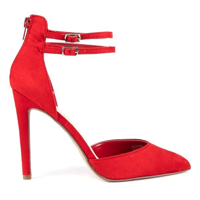 Червоні насоси на високому каблуці Анастасія - Взуття 1