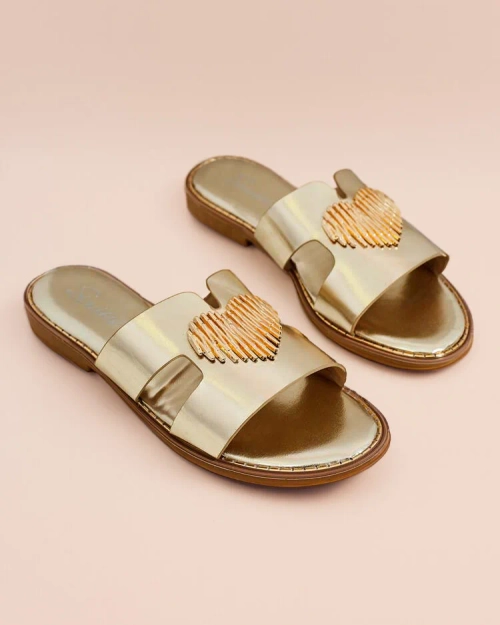 Royalfashion Жіночі шльопанці Olis на плоскій підошві