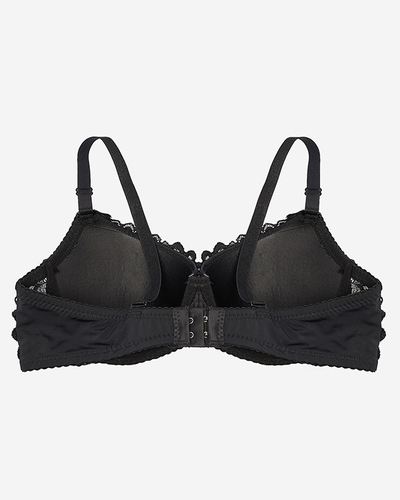 Gepolsterter Damen-BH in Schwarz- Lingerie