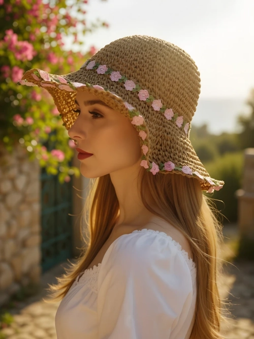 Royalfashion Жіночий солом'яний капелюх Malvera