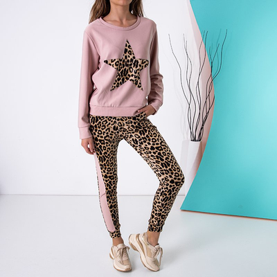 Rosa Trainingsanzug für Damen - Kleidung
