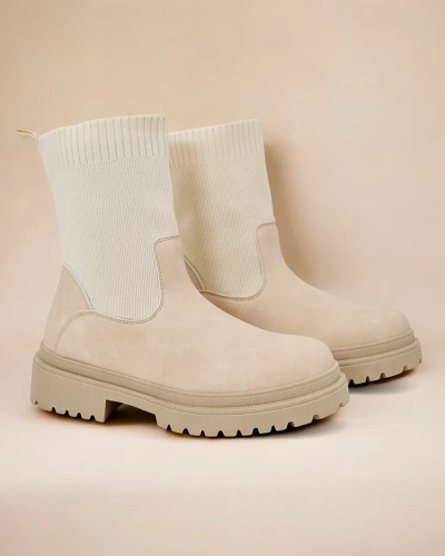 Royalfashion Damen Slip-On Knöchelstiefel Dorino