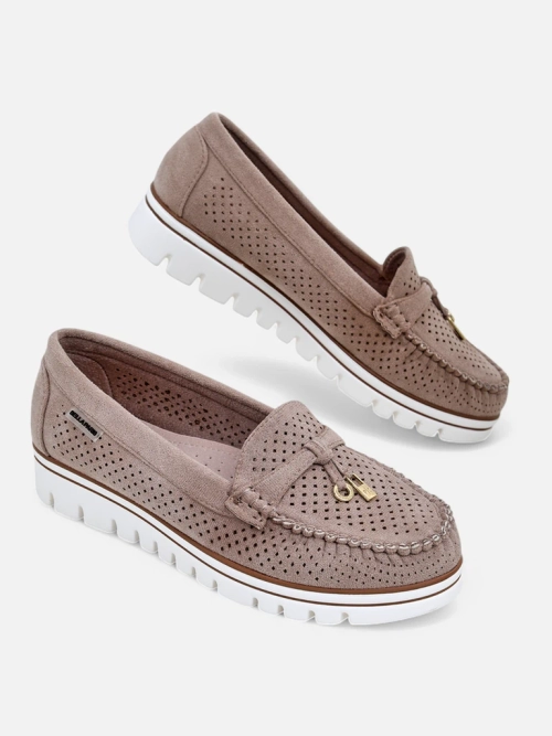 Royalfashion Жіночі перфоровані мокасини Elissas
