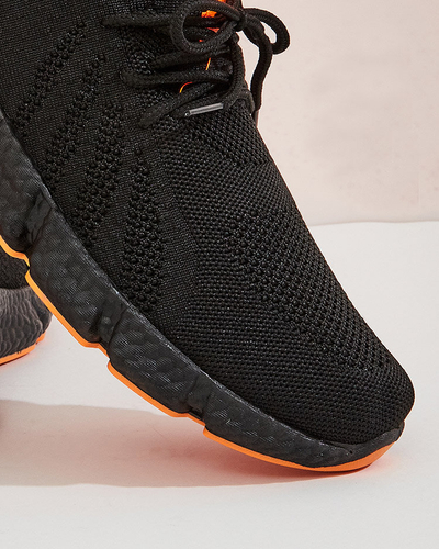 Sportschuhe für Damen von Bommgi in Schwarz und Orange - Schuhe