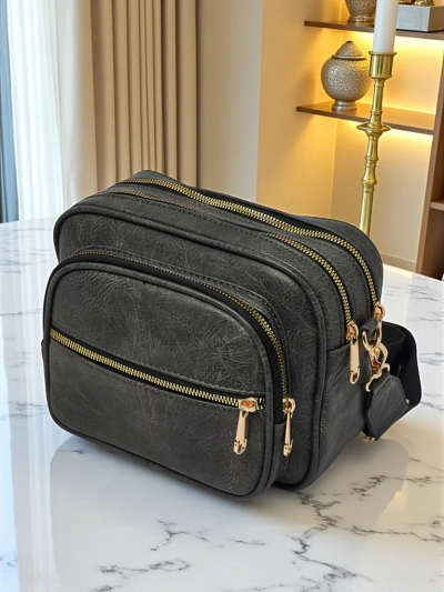 Kleine Damenhandtasche aus Öko-Leder Hidden Thorn