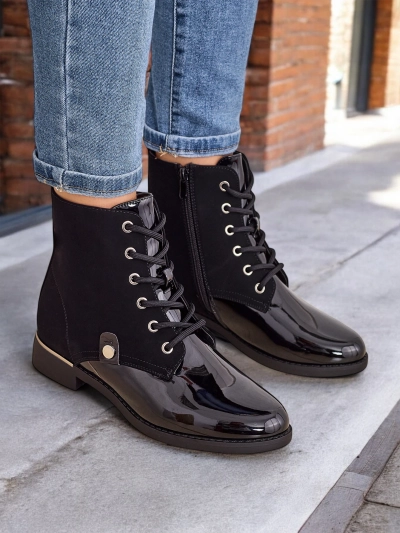 Royalfashion Damen Schnürstiefel Safalle