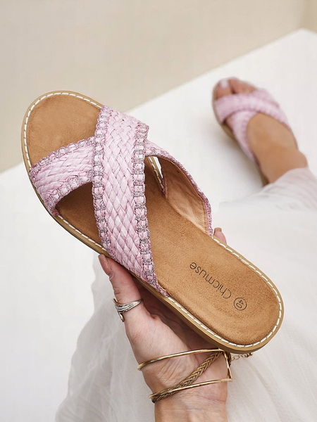 Royalfashion Damen Sandalen mit geflochtenen Riemen Bornes