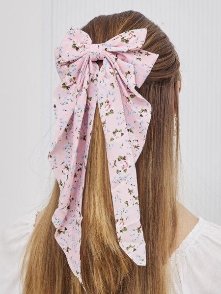 Royalfashion Haarklammer - Schleife mit Florinae-Blumen