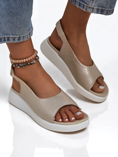 Royalfashion Damen Sandalen mit dicker Sohle Luna Shines