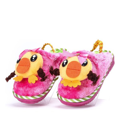 Rosa und grüne Pochi-Kinderschuhe - Schuhe