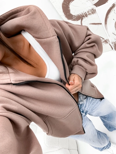 Royalfashion Жіноча бавовняна утеплена худі butterfly