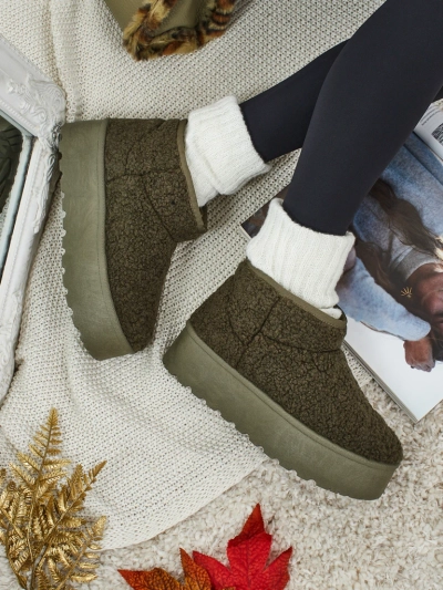 Kurze Damenstiefel im Schneestiefel-Stil Marellin