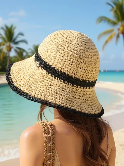 Royalfashion Жіночий солом'яний капелюх Sun Bloom