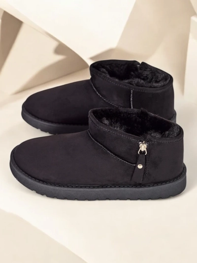 Royalfashion Kurzstiefel, die den Damen Schneestiefeln ähneln Fefoz