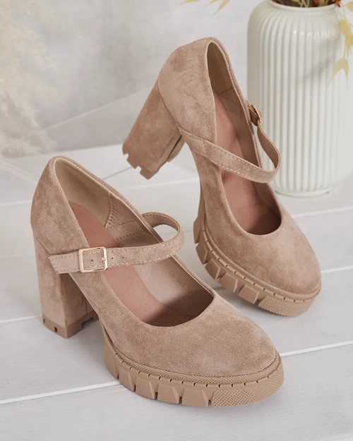 Royalfashion Жіночі туфлі-човники Elomma з екозамші