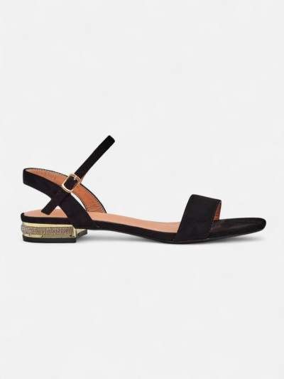 Royalfashion Damen Sandalen auf einer flachen Sohle Aronies