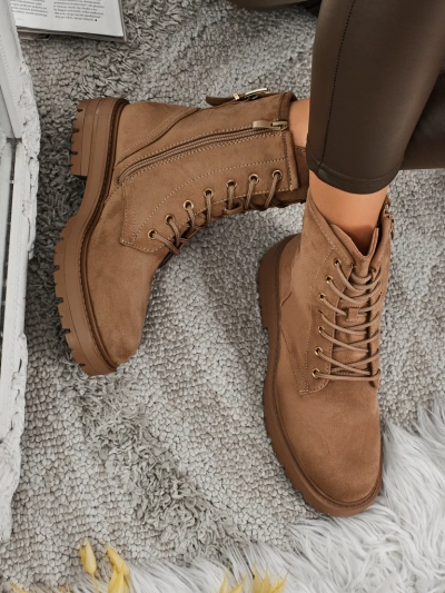 Damen Trapper Stiefeletten Thalira