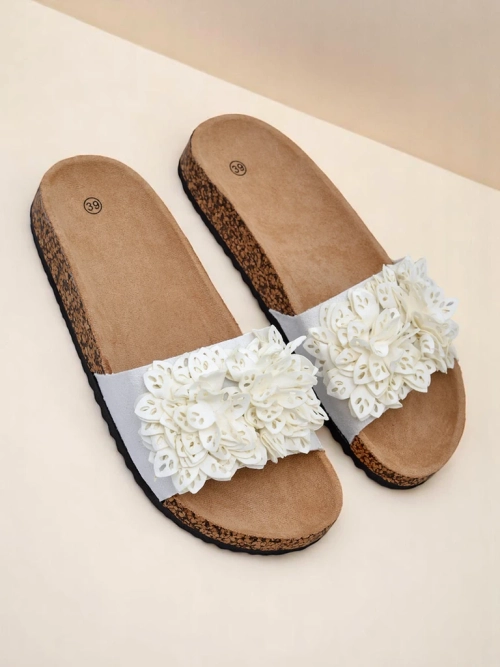 Royalfashion жіночі шльопанці з маленькими квітками Occes