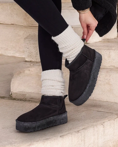 Royalfashion Короткі жіночі сніжні чоботи Комано