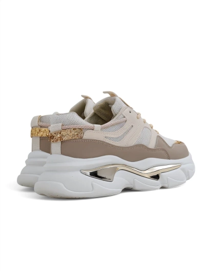 Royalfashion Damensneaker mit einer dickeren Sohle Lesalli
