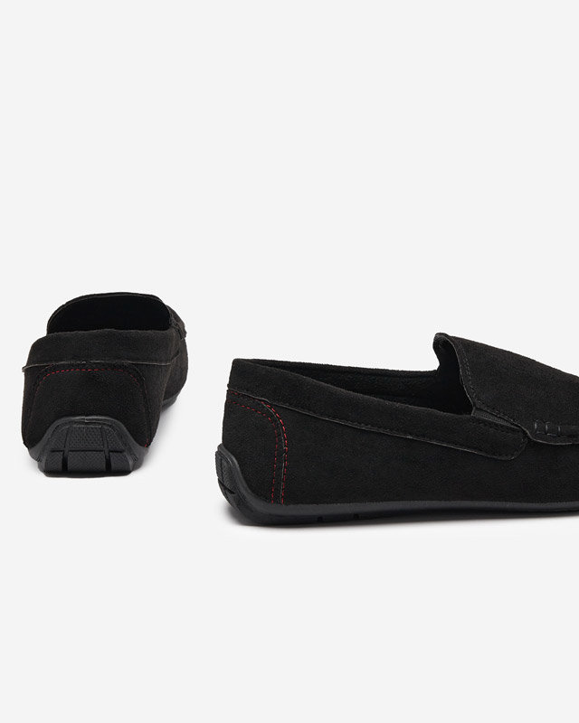 Schwarze Herrenmokassins Serovi- Footwear