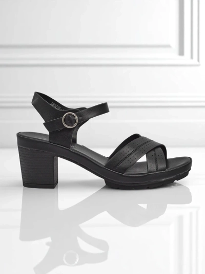 Royalfashion Damen Blockabsatz-Sandalen SoleAura