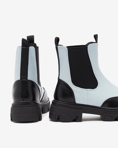 Royalfashion Blaue Userrus Damenstiefel