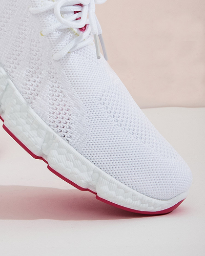 Baym Sportschuhe für Damen in Weiß und Rosa - Schuhe