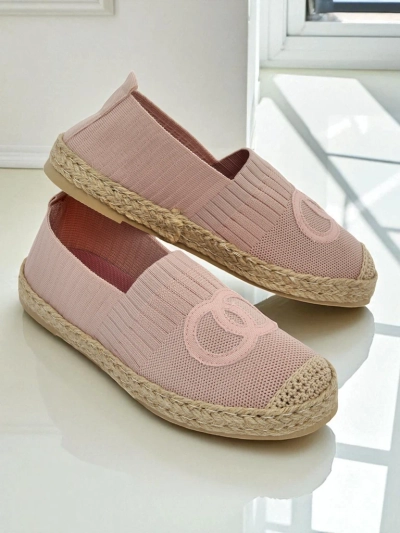 Damen Theodora Espadrilles rosa aus ökologischem Wildleder, flach