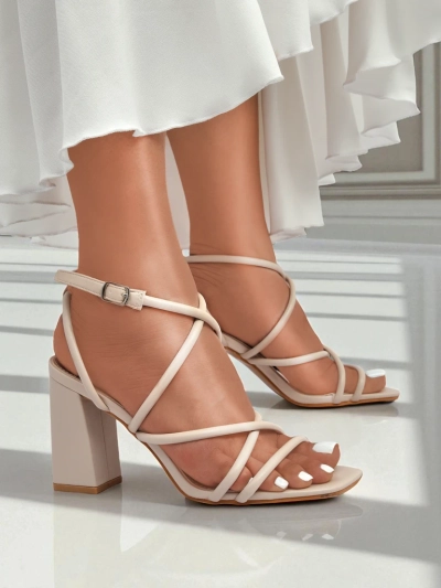 Royalfashion Damen Sandaletten mit Blockabsatz Elysia