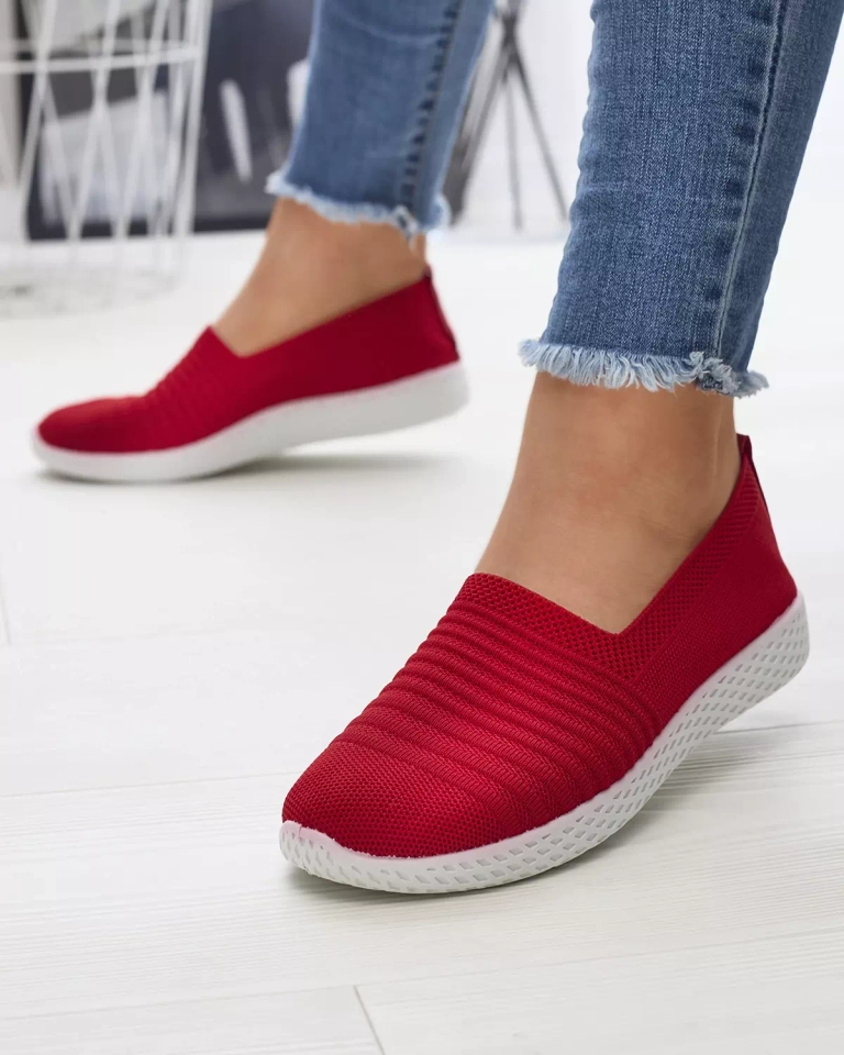 Rote Damen-Sneaker Covvu- Footwear