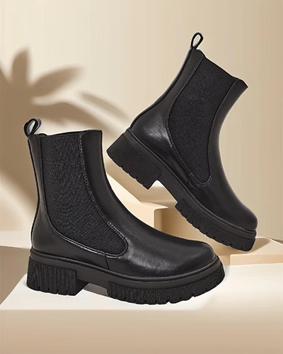 Royalfashion Eko Leder Damenstiefel Eri
