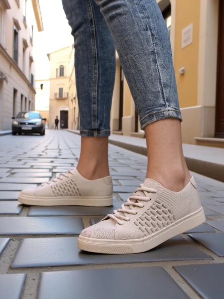 Royalfashion Damen Stoff Sport Schuhe Norbiese