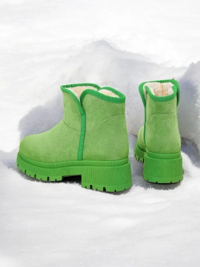 Royalfashion Kurze Stiefel à la Schneestiefel für Frauen Hozises