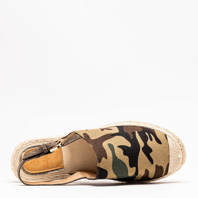 Daisy Espadrilles mit offener Ferse - Schuhe