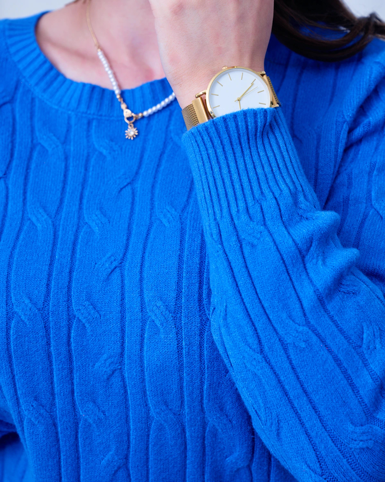 Royalfashion Cobalt Damen-Pullover