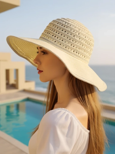 Royalfashion Damen Solvella Strohhut